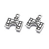 Tibetan Style Alloy Pendants TIBEP-N008-166-2