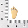 Ion Plating(IP) 304 Stainless Steel Pendants STAS-S136-05G-3