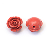 Flower Cinnabar Beads LS-X-CARL-Q003-07-2