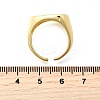 Ocean Styles Brass Cuff Rings for Women RJEW-F184-18G-5