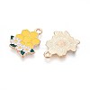 Alloy Enamel Pendants ENAM-T022-61C-2