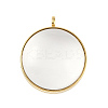 Ion Plating(IP) 304 Stainless Stee Locket Pendants STAS-S132-15G-01-1