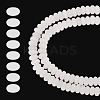1 Strand Natural White Jade Beads Strands G-TA0002-79-10
