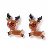 Christmas Themed Opaque Resin Decoden Cabochons CRES-P022-17-2