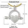 Zinc Alloy Pendants AL-OY001-09P-2