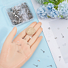 150Pcs 202 Stainless Steel Ball Stud Earring Findings STAS-SP0001-52A-P-3