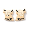 Yak Food Grade Silicone Beads SIL-WH0002-75A-1