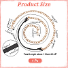 Zinc Alloy Curb Chain Crossbody Bag Straps DIY-WH0430-124B-2