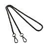 Zinc Alloy Handbag Wheat Chain Straps PW-WGD3AE5-02-1