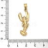 304 Stainless Steel Pendants STAS-F336-13G-02-3