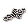 201 Stainless Steel Hollow Connector Charms STAS-S146-06P-2