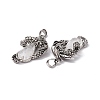 Natural Quartz Crystal Pendants G-H281-06D-3
