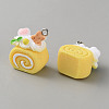 Opaque Resin Pendants RESI-CJC0028-05P-03-2