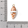 Alloy Enamel Pendants PALLOY-T094-02A-3