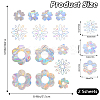 PVC Waterproof Shopwindow Decorative Sticker DIY-WH20007-17J-2