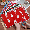 Christmas Theme Cotton Fabric DIY-WH0750-023-3