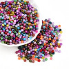 Baking Paint Glass Seed Beads SEED-N007-02H-1