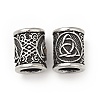 Viking Rune 304 Stainless Steel Beads LS-STAS-E164-01AS-3