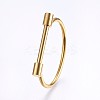 Ion Plating(IP) 304 Stainless Steel Bangles BJEW-P222-14G-7