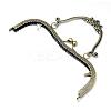 Iron Purse Frame Handle for Bag Sewing Craft Tailor Sewer FIND-T008-048AB-1