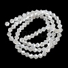 Imitation Jade Electroplate Glass Beads Strands EGLA-A039-J4mm-B06-2