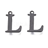 304 Stainless Steel Charms LS-STAS-H112-L-EB-1