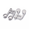Non-Tarnish 304 Stainless Steel Pendants STAS-F249-37P-2