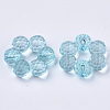 Transparent Acrylic Beads TACR-T015-045-2