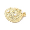 Brass Enamel Pendants KK-B124-02G-02-2
