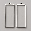 304 Stainless Steel Open Back Bezel Pendants LS-FIND-WH0152-123E-1