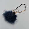Feather Rhinestone Headbands OHAR-WH20002-11C-2
