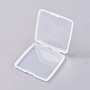 Transparent Polypropylene (PP) Bead Storage Containers Boxes CON-WH0070-04-2