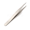 Tarnish Resistant 201 Stainless Steel Beading Tweezers TOOL-R017-02-2