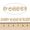 Handmade Brass Flat Round Chains CHC-Z001-03KCG-3