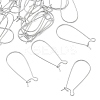 SHEGRACE Brass Kidney Ear Wire XGR0004P-43P-1