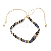 Vintage Ethnic Style Adjustable Glass Tila Beaded Handmade Slider Bracelets for Women ZN9527-2-4