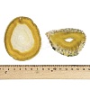 Natural Agate Nuggets Slice Links Connector Charms G-E022-M04-3