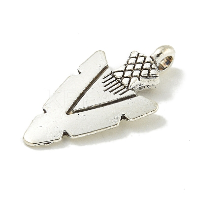 Tibetan Style Alloy Pendants FIND-U015-43AS-1