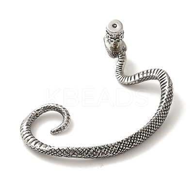 316 Surgical Stainless Steel Cuff Earrings EJEW-E300-22AS-02-1