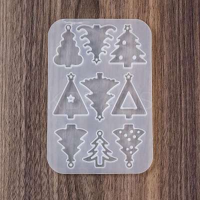 Christmas Pendants DIY Silicone Mold DIY-K073-19B-1