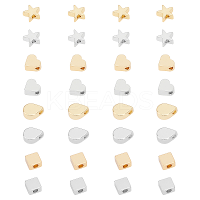 Long-Lasting Plated Brass Beads KK-FH0001-63-1