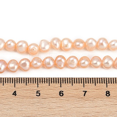Natural Cultured Freshwater Pearl Beads Strands PEAR-P064-19E-08C-1