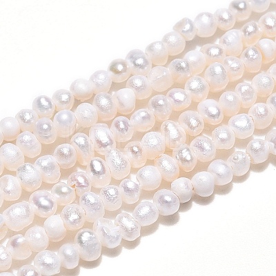 Natural Cultured Freshwater Pearl Beads Strands PEAR-N013-01-1