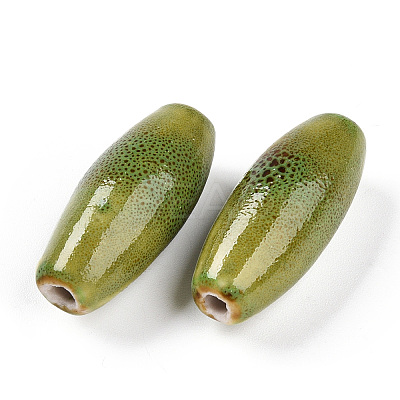 Handmade Porcelain Beads PORC-N008-07K-1