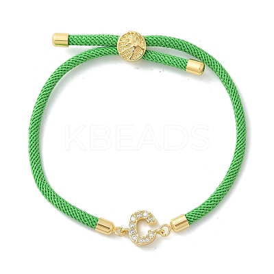 Adjustable Nylon Cord Bracelets BJEW-C096-01G-03-1