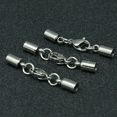 Tarnish Resistant 304 Stainless Steel Lobster Claw Clasps LS-STAS-I045-45-1