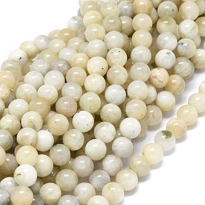 Natural Rainbow Moonstone Beads Strands G-O201A-17A-1