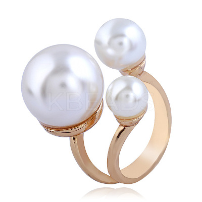 Elegant Alloy Cuff Ring Jewelry for European and American Hands WJ5832-1