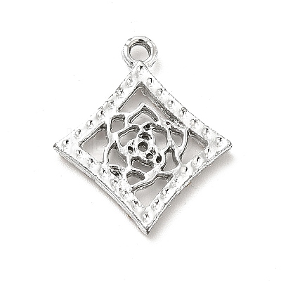 Alloy Rhinestone Pendants ALRI-C007-59P-1