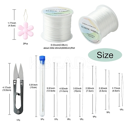 High Carbon Steel Big Eye Beading Needle TOOL-YW0001-28-1